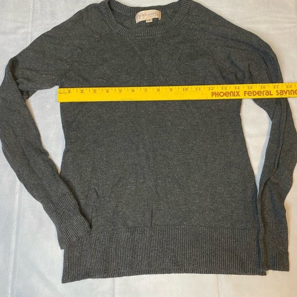 Women’s Gray Sweater Size Small Philosophy - Picture 2 of 7